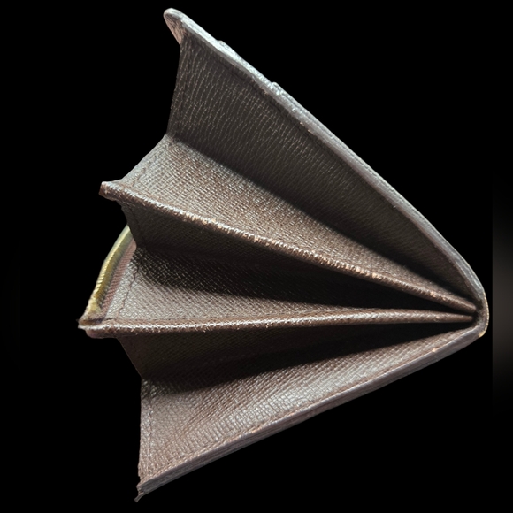 EUC Louis Vuitton Damier Ebene Coated Canvas Leather Sarah Long Wallet - Picture 11 of 14